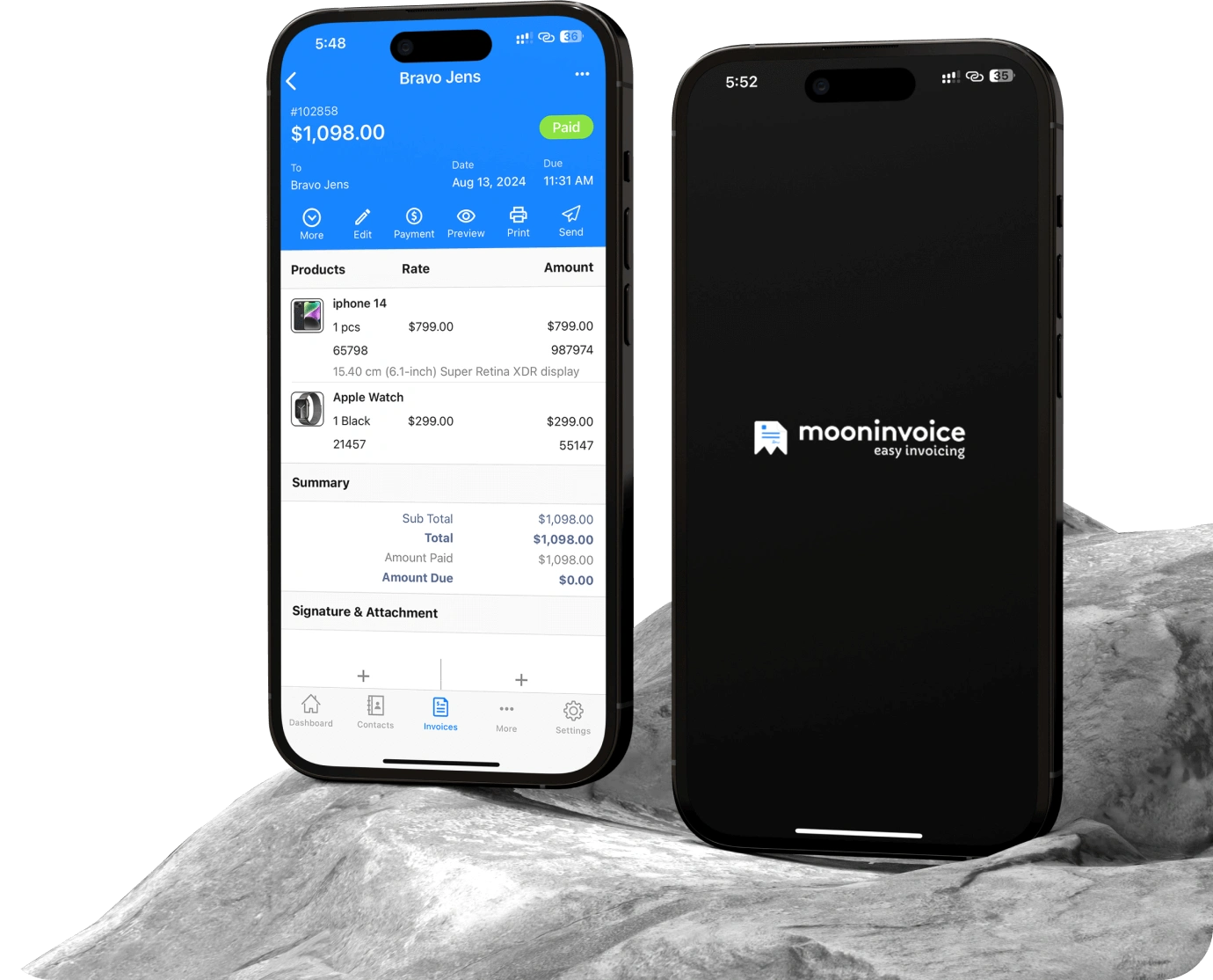Moon Invoice - Top Invoice & Billing Software