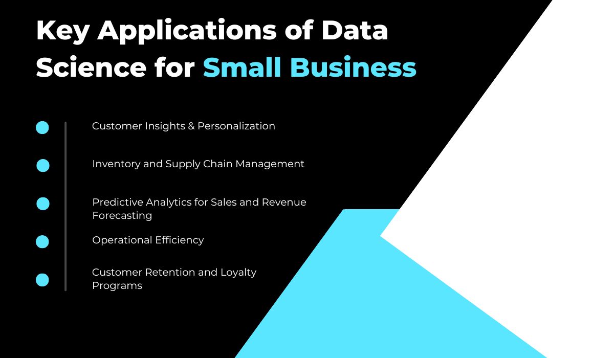 Key Applications of Data Science for Small Business