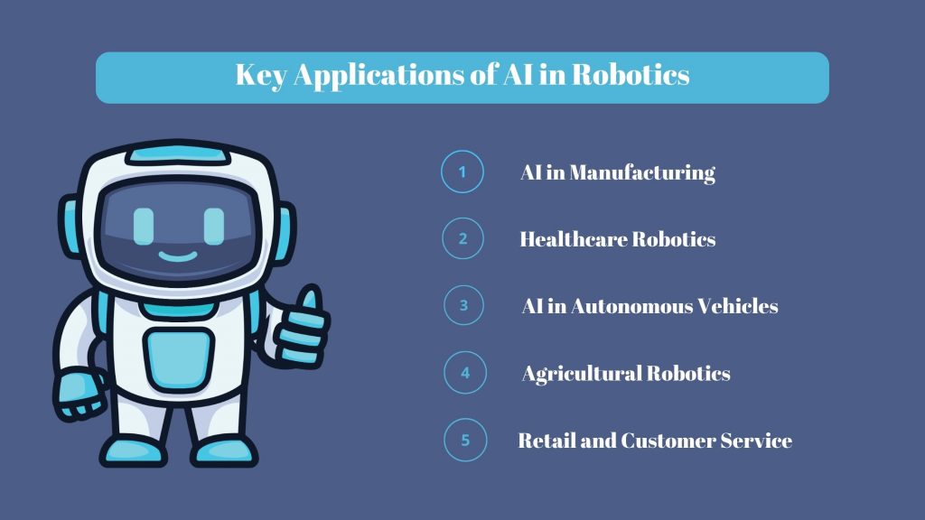 Key Applications of AI in Robotics