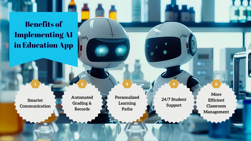 Benefits of Implementing AI in Education App