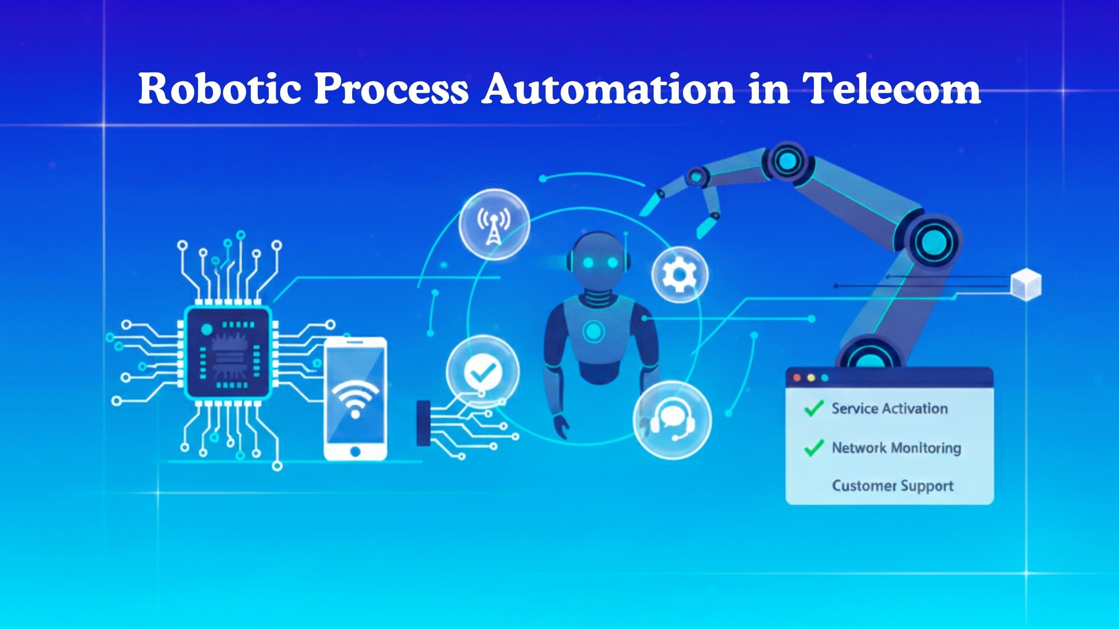 Robotic Process Automation in Telecom – Top 10 Real-World Use Cases