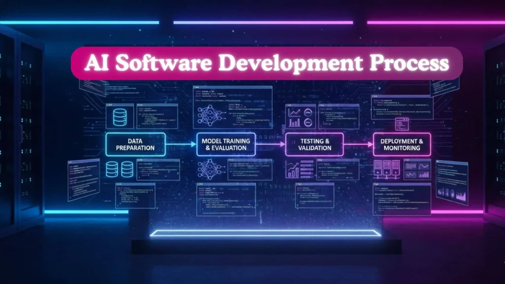 A Complete Guide to the AI Software Development Process for Scalable Solutions