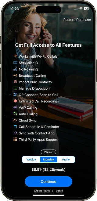 Unlimited Calling Subscription