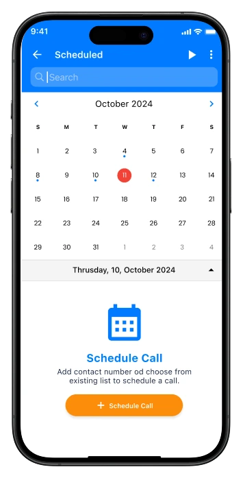 Scheduled Calling & Reminders