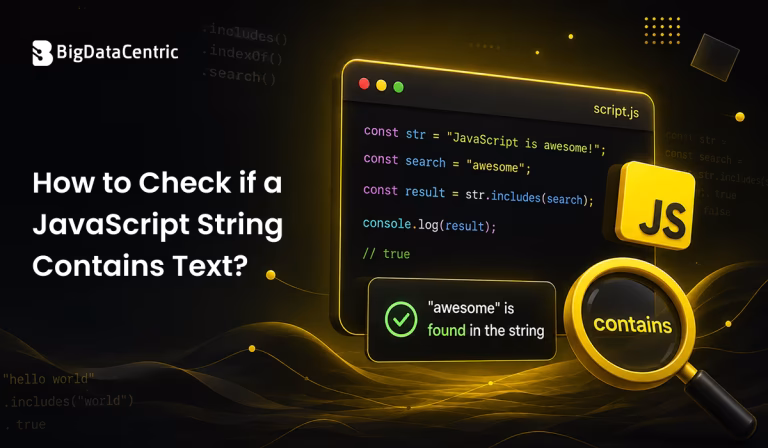 How to Check if a JavaScript String Contains a Specific Text?