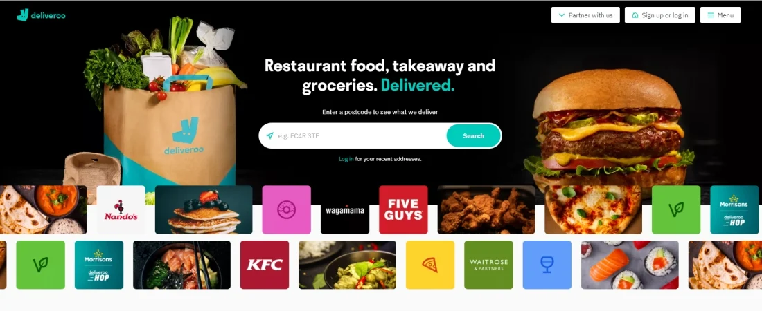 Food Delivery apps in uk