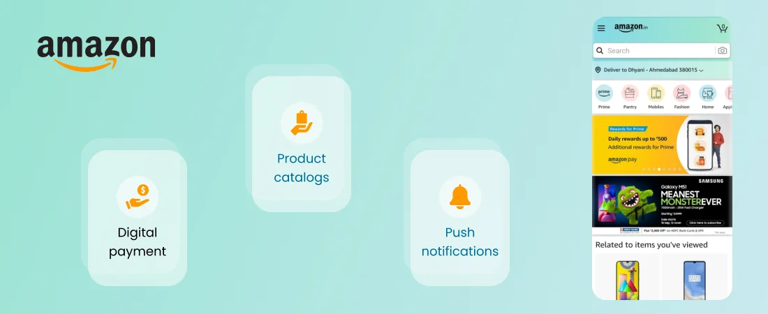 cost to develop app like amazon
