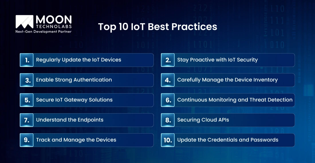 Top 10 IoT Best Practices