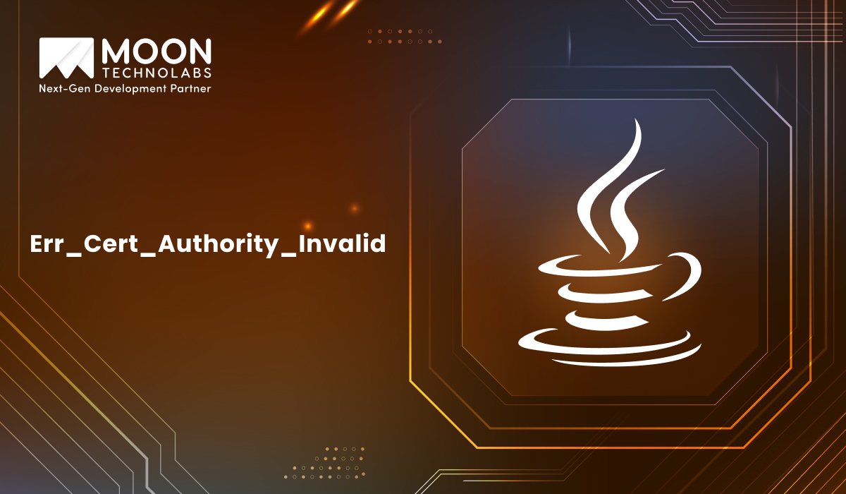 Err_Cert_Authority_Invalid
