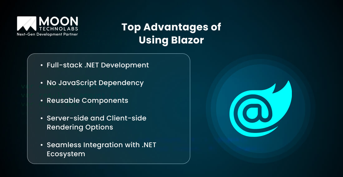 Top Advantages of Using Blazor