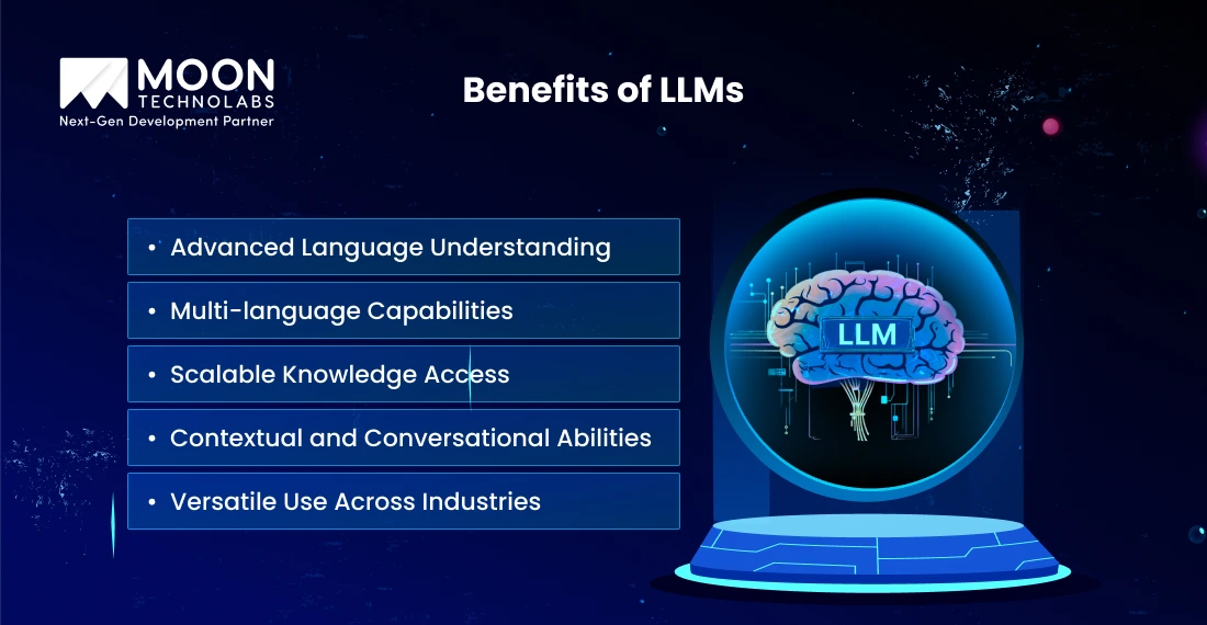 Benefits of LLMs