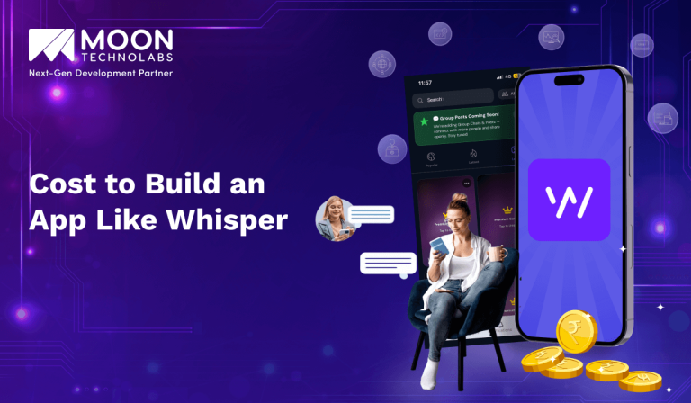 Cost to Build an App Like Whisper
