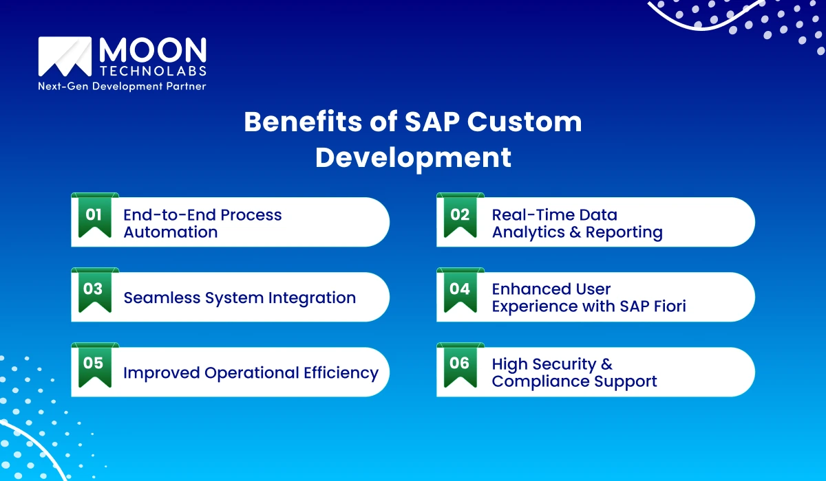 Benefits of SAP Application Development