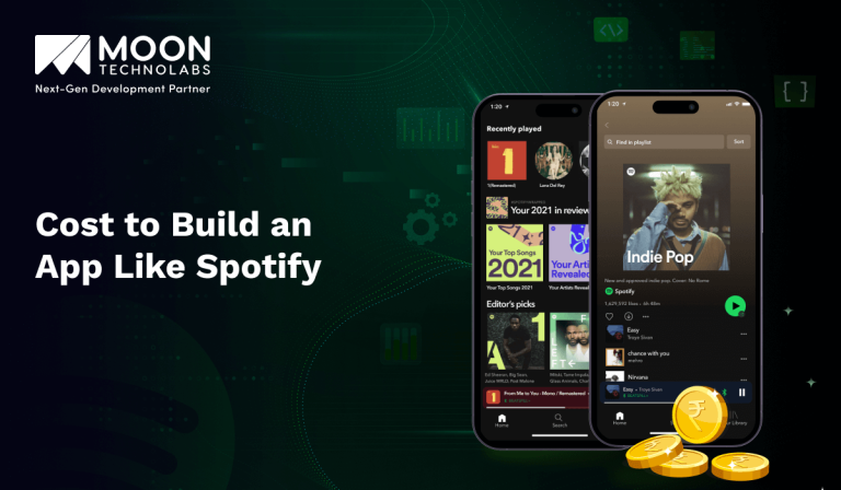 Cost to build an App Like Spotify