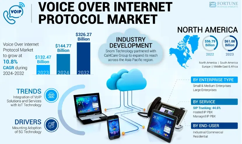 global VoIP market