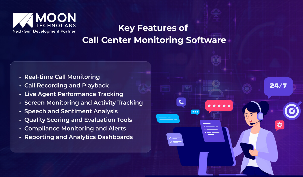 Key Features of Call Center Monitoring Software