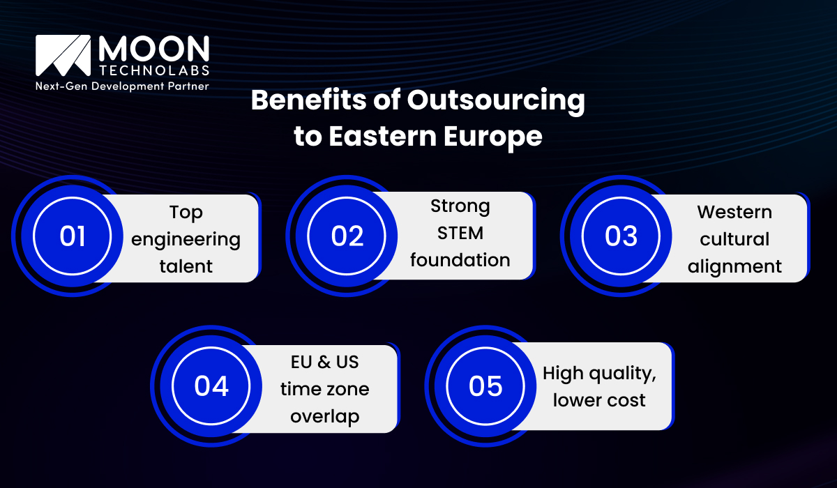 Key Benefits of Outsourcing to Eastern Europe