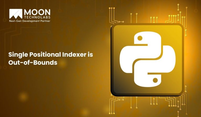Single Positional Indexer Is Out-of-Bounds