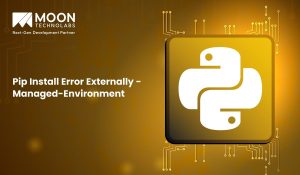 pip install error externally managed environment